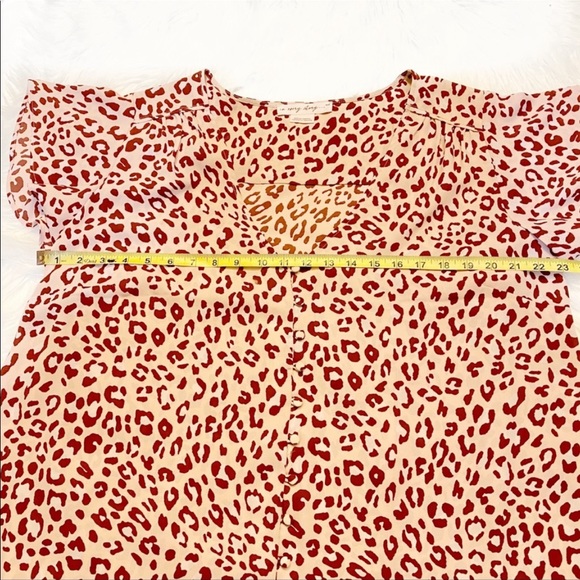 Pennington’s Flutter Sleeve Blouse, size 2X - Picture 3 of 8